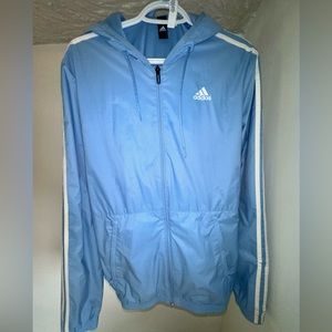 Adidas Baby Blue Windbreaker